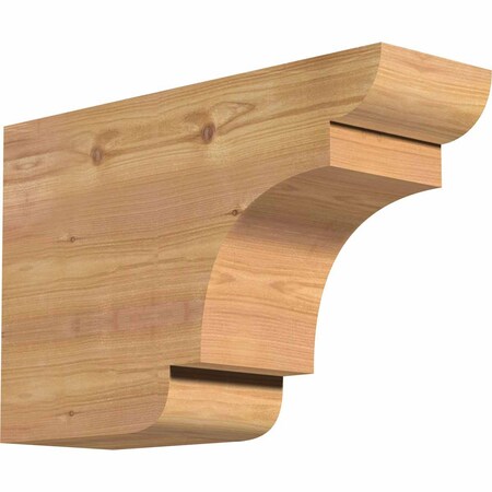 Ekena Millwork New Brighton Smooth Rafter Tail, Western Red Cedar, 5 1/2"W x 12"H x 18"L RFT06X12X18NEB00SWR